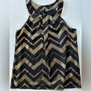NWT IZ Byer Dressy Halter Neck Tank